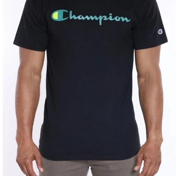CHAMPIONNwt Oxford Classic Logo Tee - Black - Picture 4 of 4